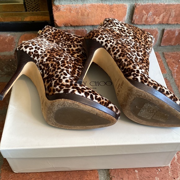 Jimmy Choo Alanis Ponyhair Ankle Booties - Picture 9 of 10